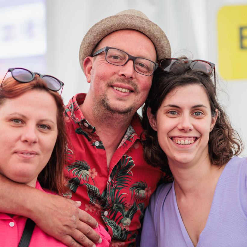 PVDA-leden op een feest.