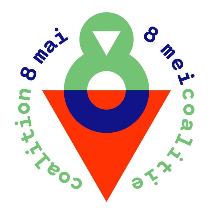 logo van 8 mei coalitie