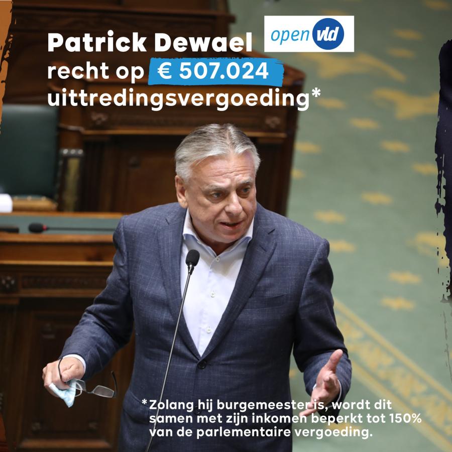 Schaf de vertrekpremies van parlementsleden af - 4