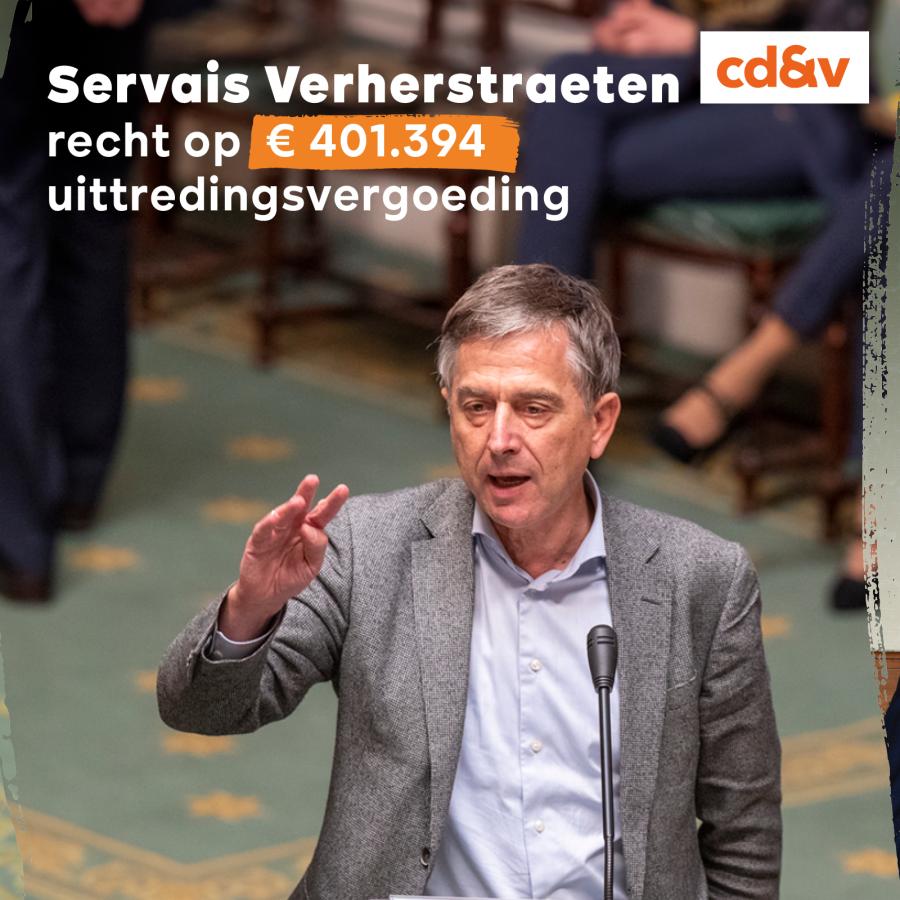 Schaf de vertrekpremies van parlementsleden af - 5