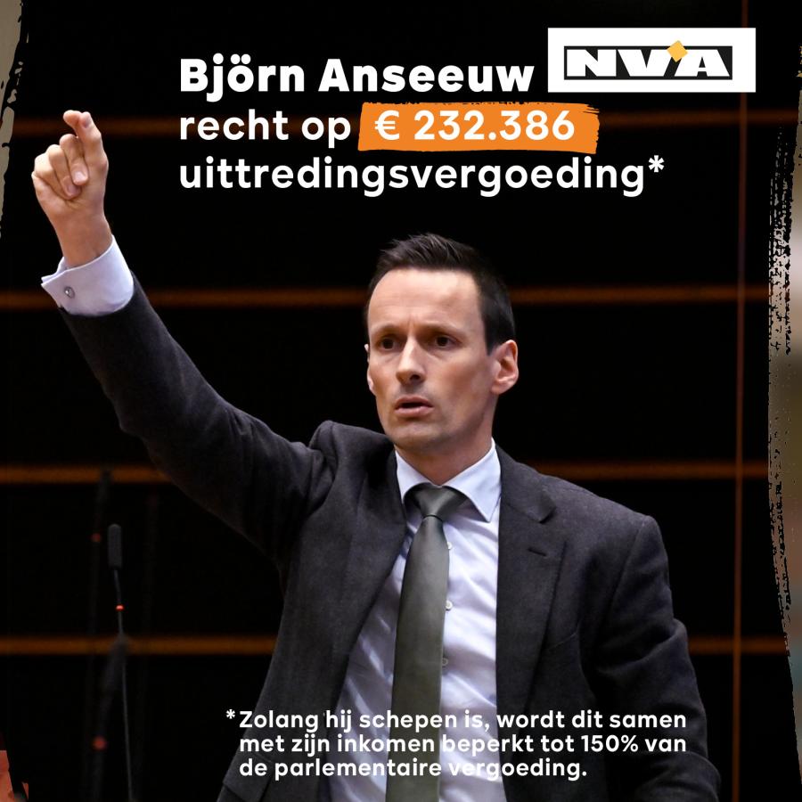 Schaf de vertrekpremies van parlementsleden af - 8