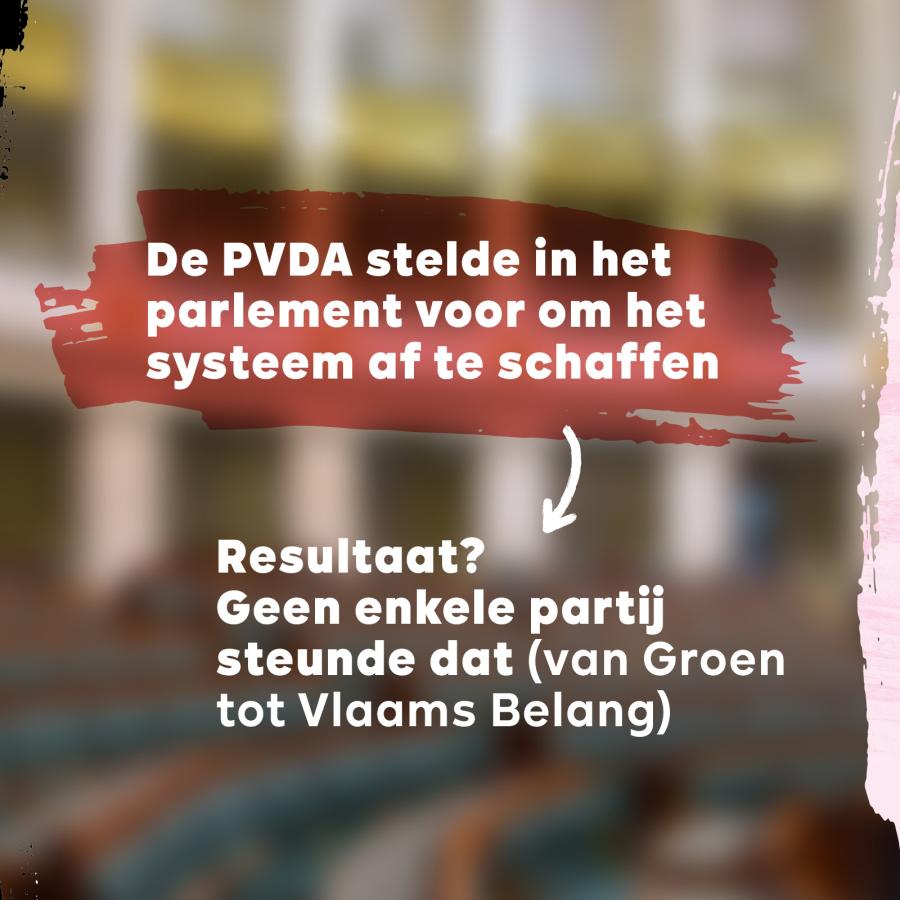 Schaf de vertrekpremies van parlementsleden af - 9