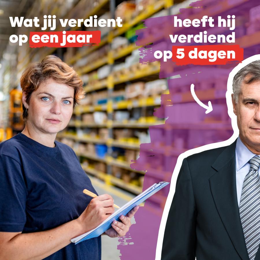 Wat jij verdient op een jaar → heeft hij verdiend op 5 dagen