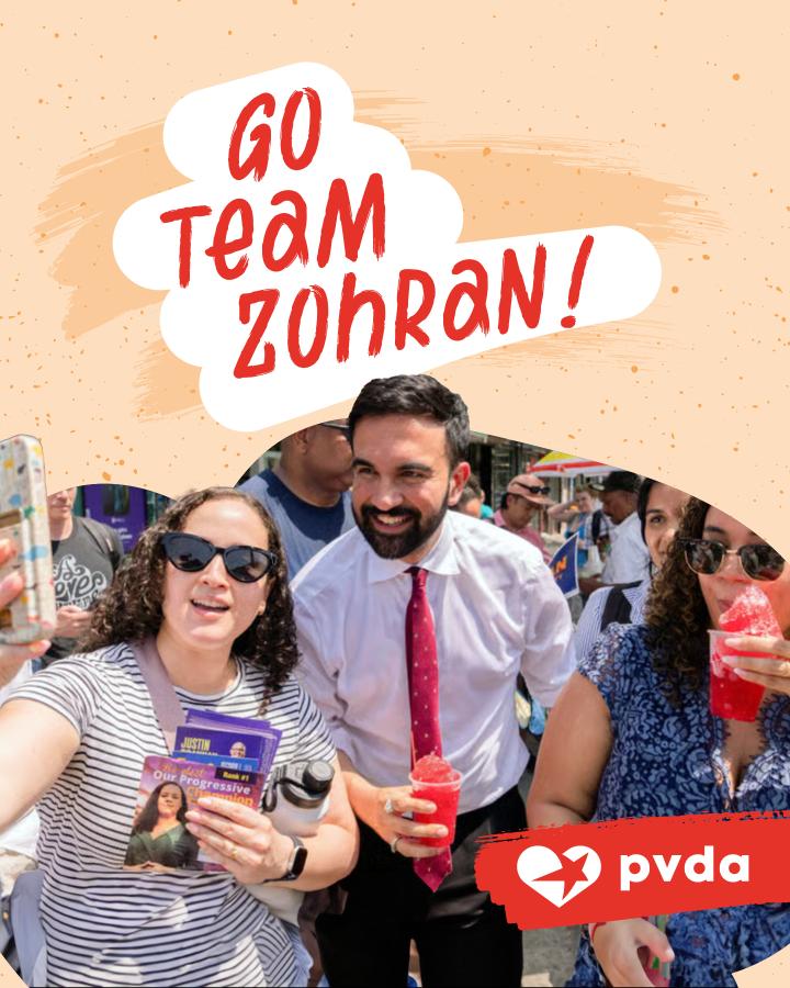 Go team Zohran!