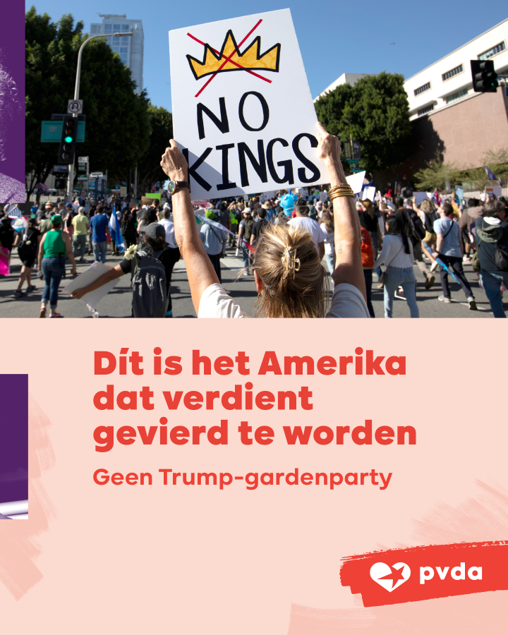 Dít is het Amerika dat verdient gevierd te worden. Geen Trump-gardenparty