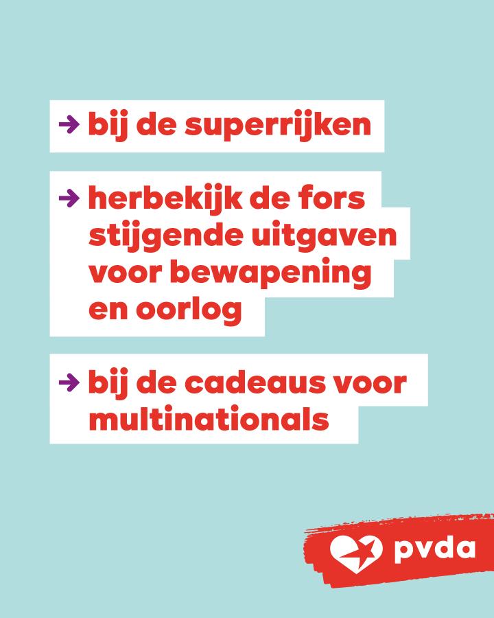 beeld 9: • bij de superrijken, herbekijk de fors stijgende uitgaven voor bewapening en oorlog • bij de cadeaus voor multinationals