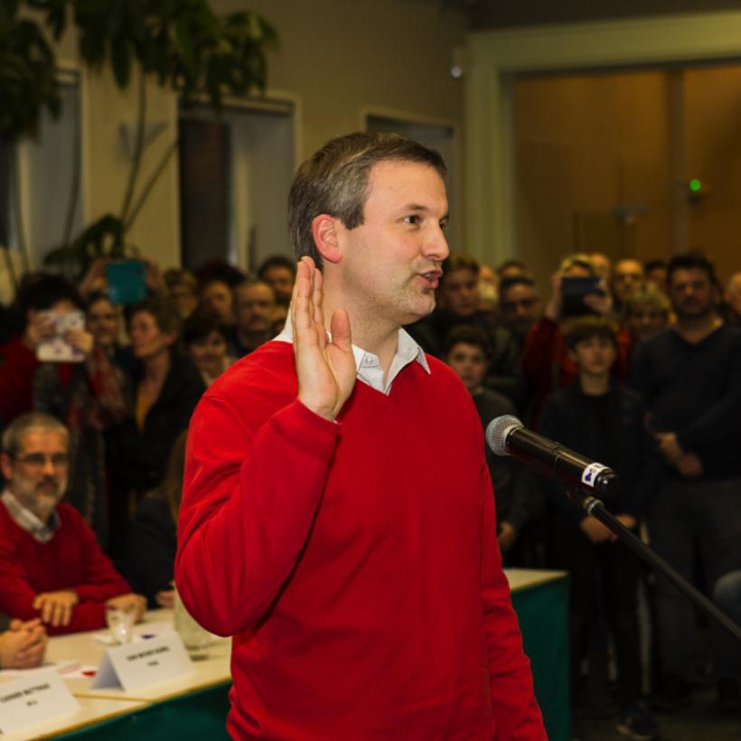 Zelzate: Eerste PVDA-schepenen leggen eed af met enorme volkssteun
