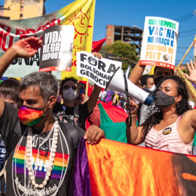 "Wij maken ons ernstige zorgen over de bedreiging van de democratische instellingen van Brazilië."