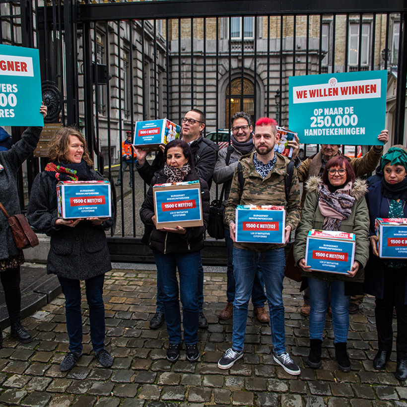 Waarom weigert het parlement zich uit te spreken over de burgerwet voor een minimumpensioen van 1500 euro netto?