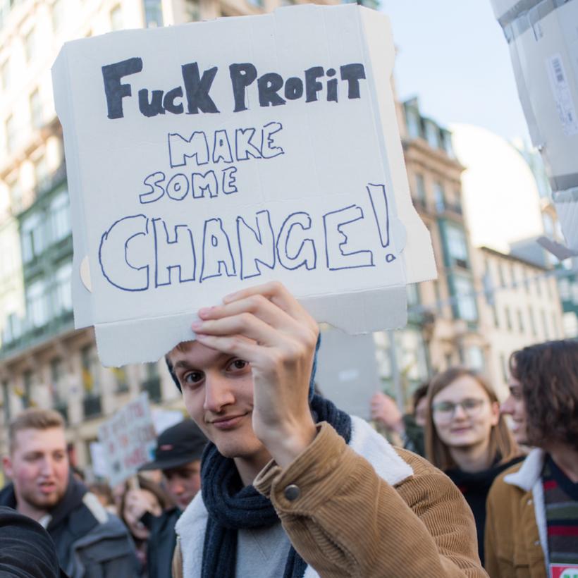 Aflevering 6 van de jongerenmars voor het klimaat: net zo vastberaden, altijd groter