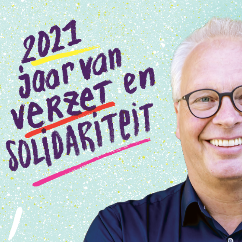 2021, jaar van verzet en solidariteit: volg de nieuwjaarstoespraak van Peter Mertens