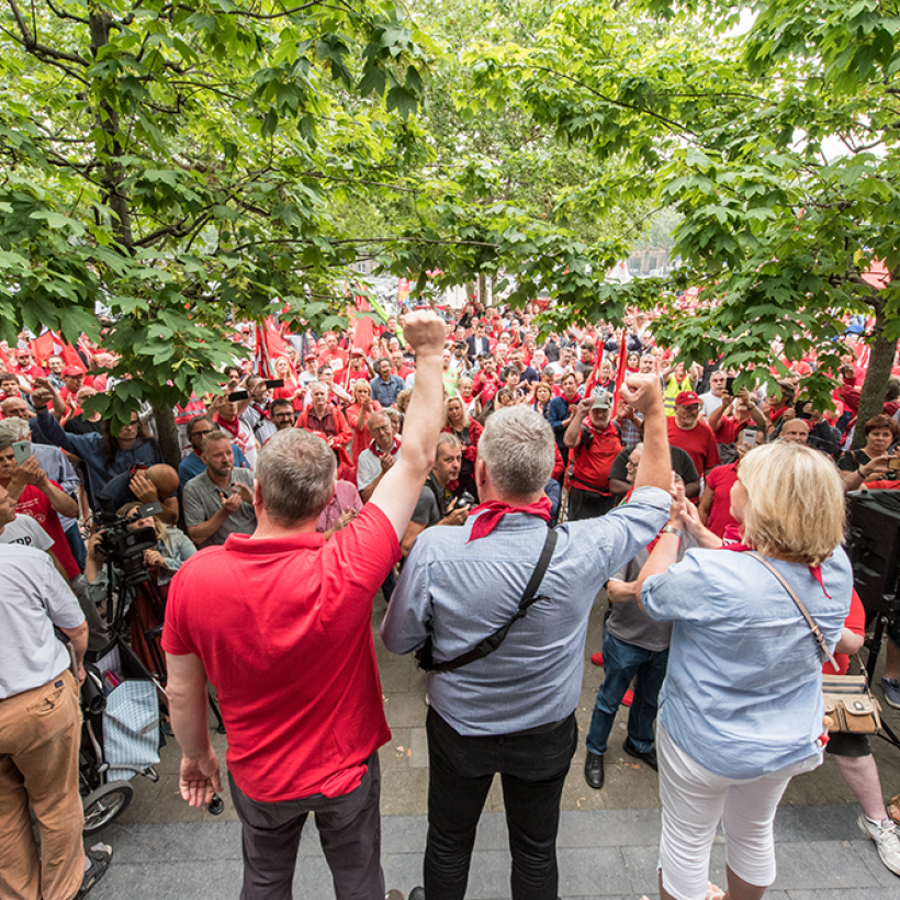 Democratische rechten in gevaar na veroordeling voorzitter ABVV Antwerpen