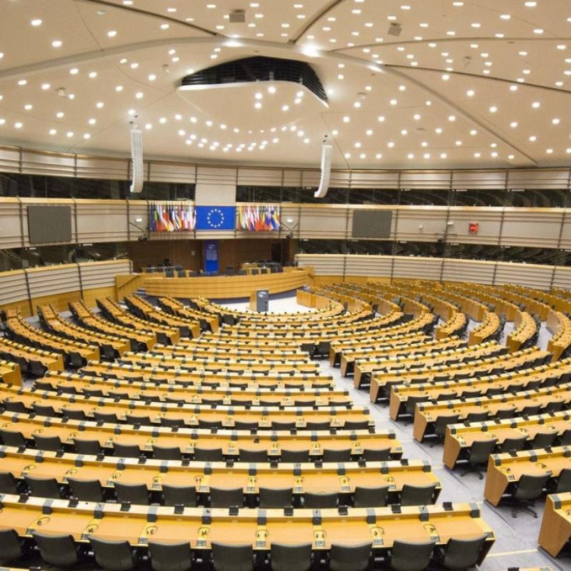Beeld van het Europees parlement