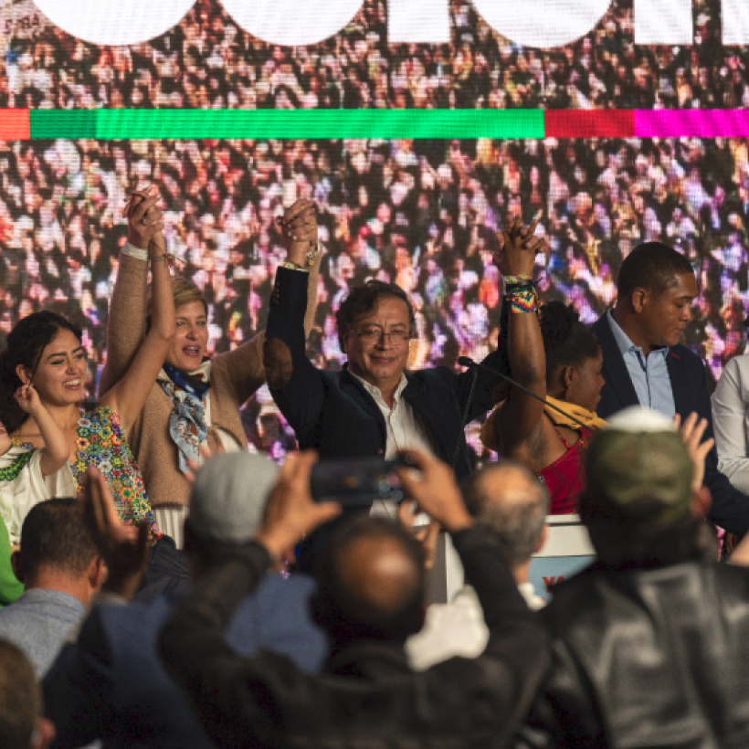 Colombia: links wint de eerste ronde van de presidentsverkiezingen