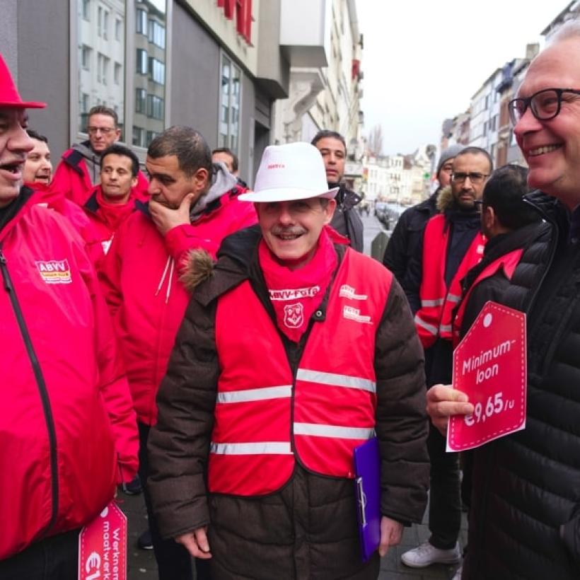  PVDA steunt campagne ABVV voor minimumloon van 14 euro per uur