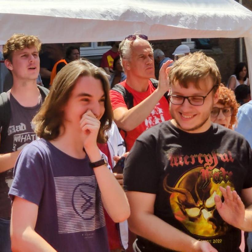 200 vrijwilligers vieren eerste verjaardag van SolidariTeams in Verviers, de hoofdstad van de solidariteit 