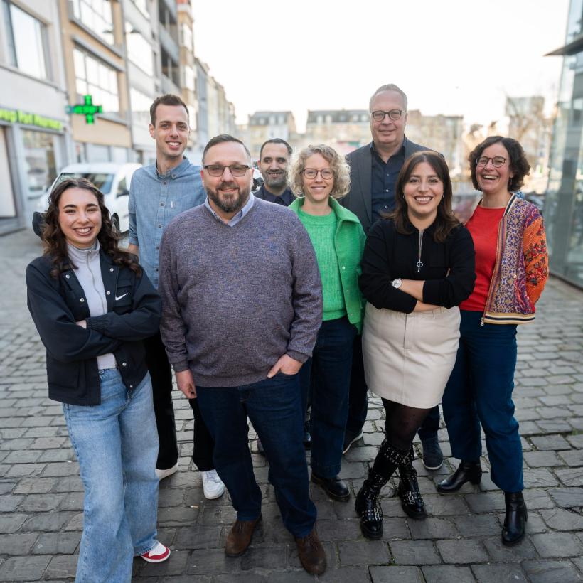 De top vier van de Vlaamse en federale lijsten van de PVDA in de provincie Antwerpen