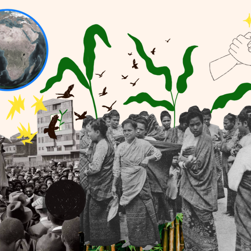 De affiche van de conferentie “De Geest van Bandung”