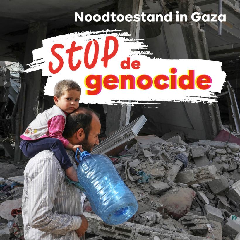 Stop de genocide in Gaza
