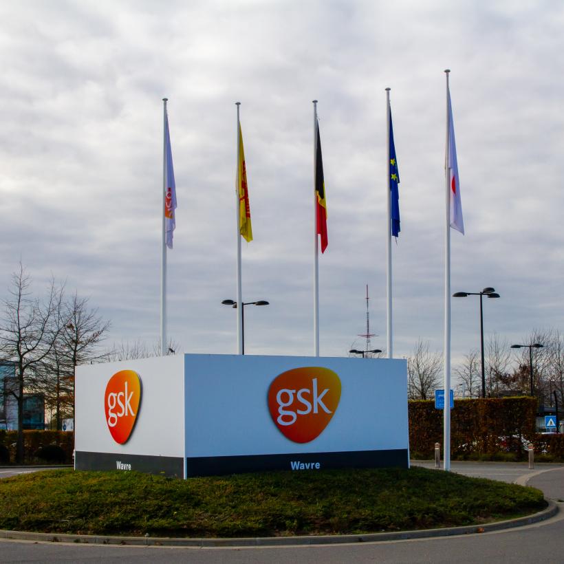 Ingang van GSK in Waver