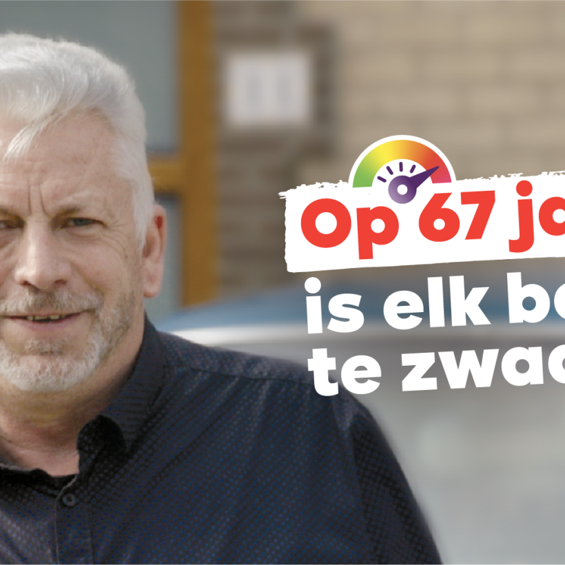 Campagnebeeld bij petitie Op 67 jaar is elk beroep te zwaar