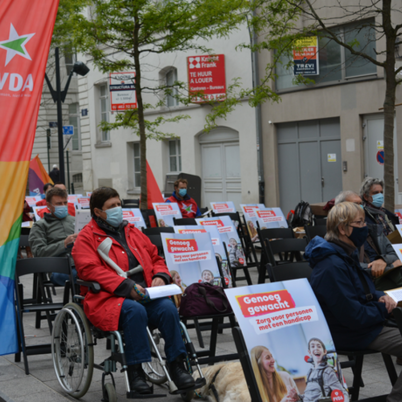 Wanneer eindigt de lockdown voor mensen met een beperking?