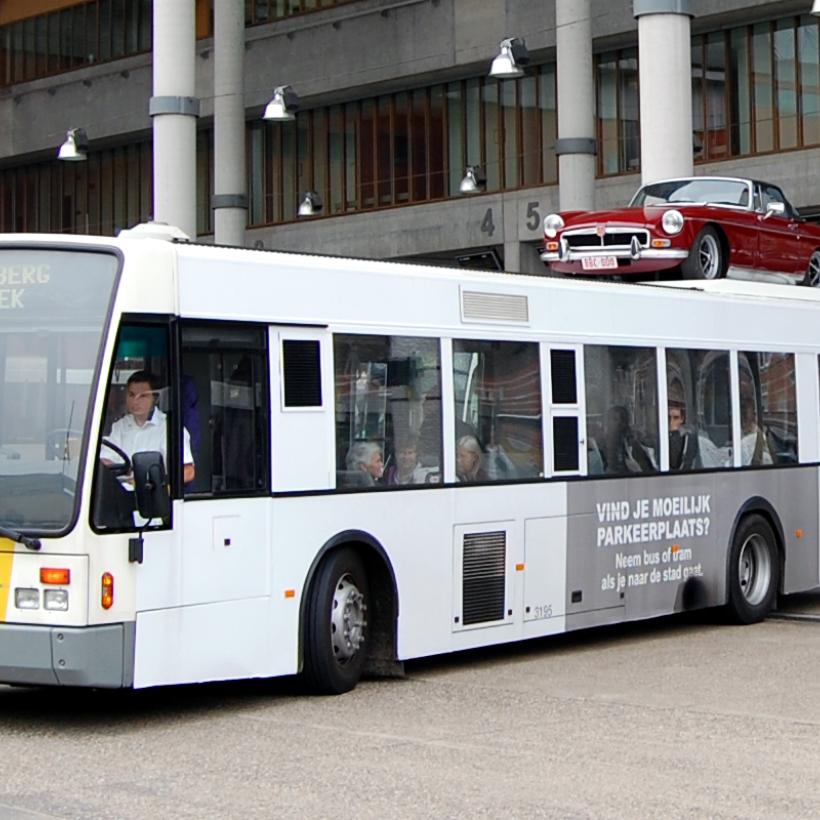 Een bus van De Lijn in Leuven