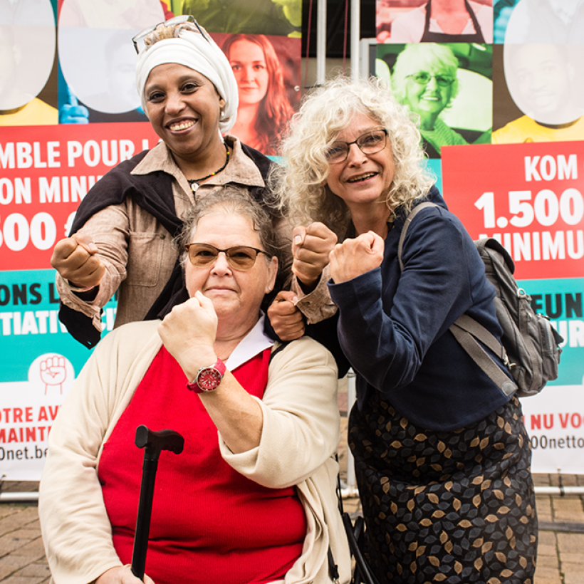 De druk voor het minimumpensioen van 1500 euro werpt vruchten af, tijd om die nog wat op te voeren