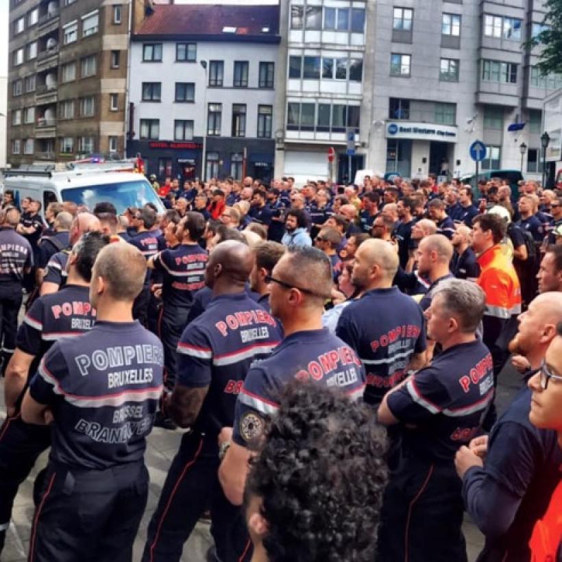 Statuut brandweerlui in gevaar: PVDA wil Brusselse regering op het matje roepen