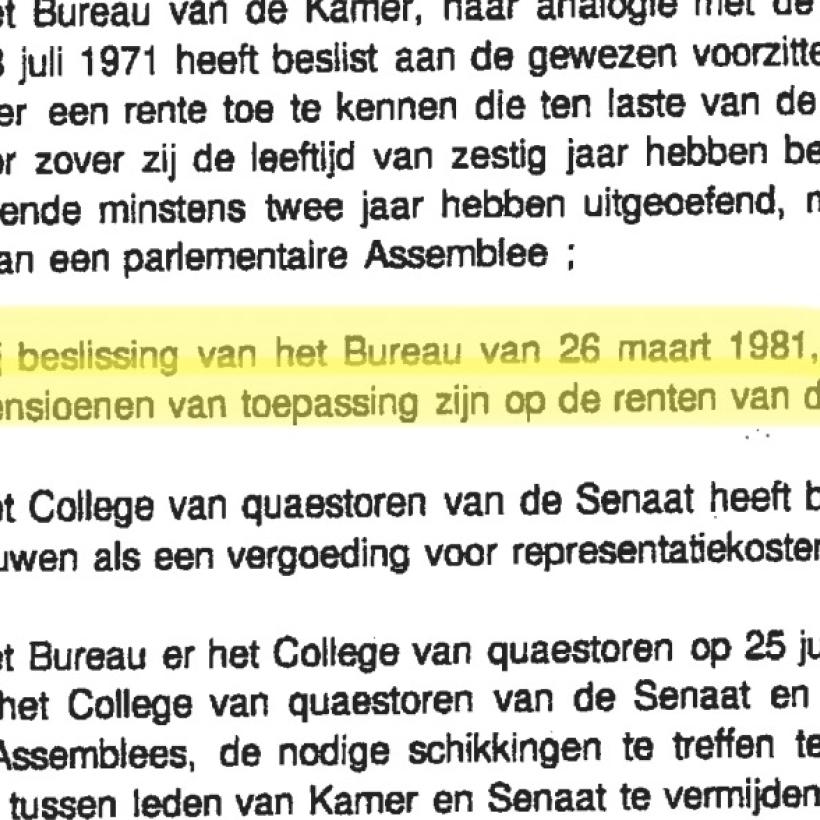 Documenten bewijzen dat pensioenextra’s De Croo en Bracke illegaal zijn