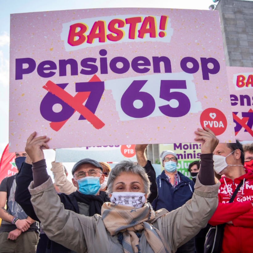Pensioenen en zware beroepen: Werken tot 67? Niet met ons!