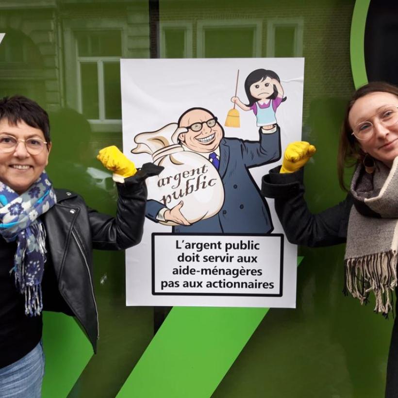 Strijd van huishoudhulpen wordt heviger 