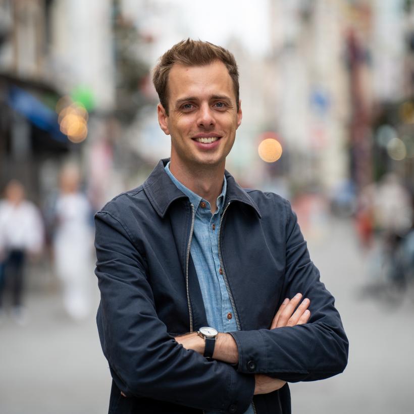 Jos D'Haese kruist zijn armen