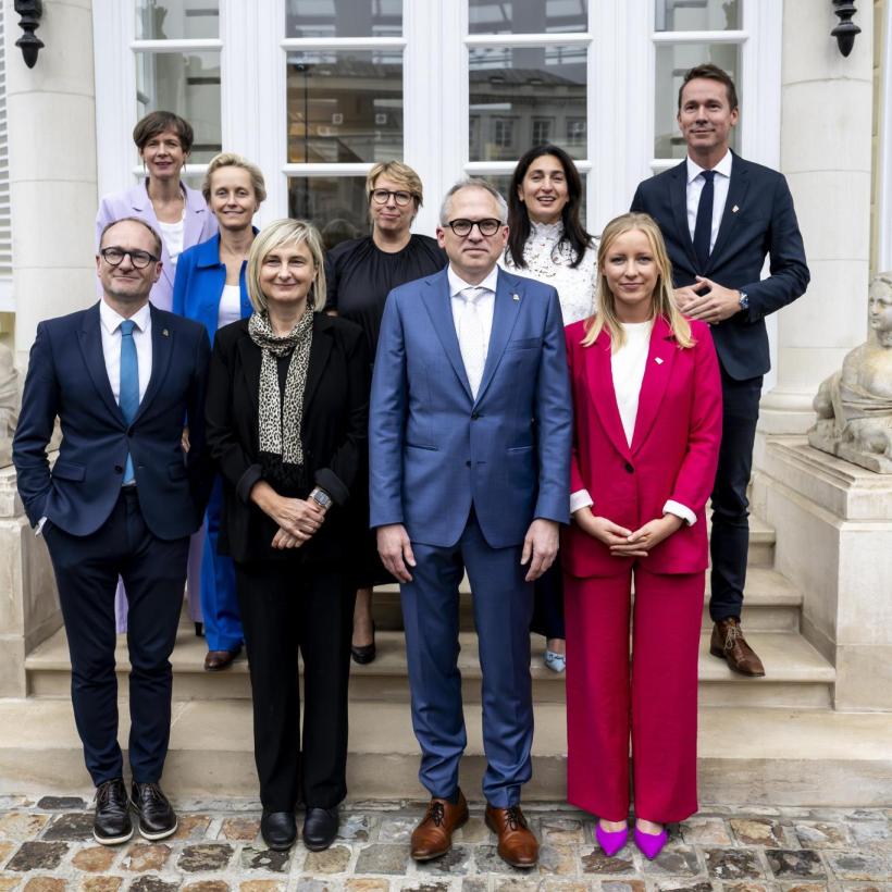 De ministers van de Vlaamse Regering