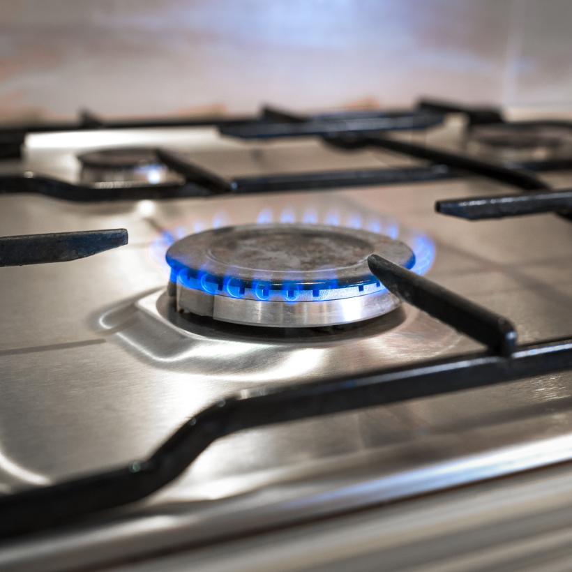 Kookvuur met gas
