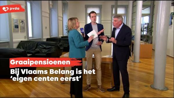 Thumbnail video Vlaams Belang organiseert de graaipolitiek, de PVDA schaft ze af.