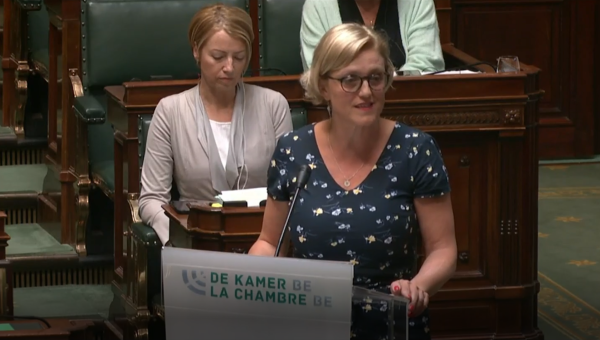 Sofie Merckx in de Kamer