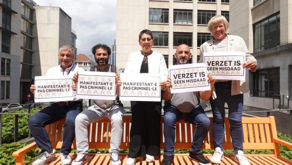 De vier arbeiders-volksvertegenwoordigers van de PVDA