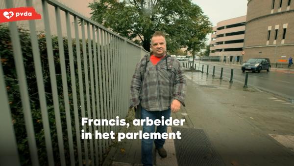 Francis, arbeider in het parlement