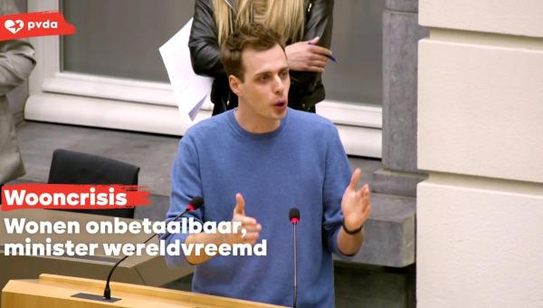 Jos D’Haese in het Vlaams parlement