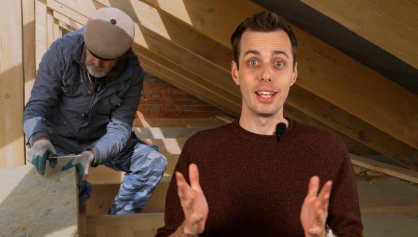 Beeld van Jos D’Haese in de video over het recht op renovatie