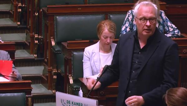 Peter Mertens in de Kamer