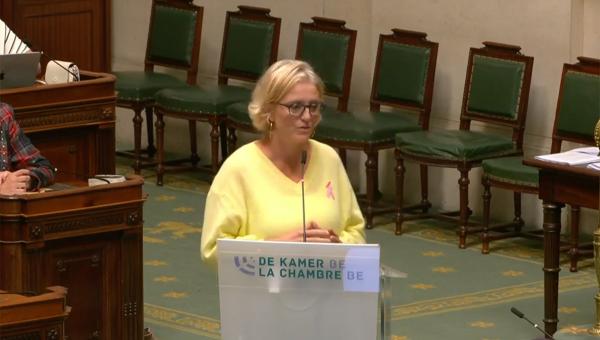 Sofie Merckx in de Kamer