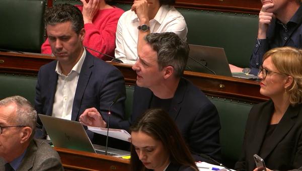 Kim De Witte in de Kamer