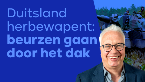 duitsland herbewapent: beurzen gaan door het dak