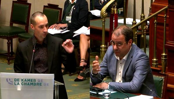 Robin Tonniau vs Clarinval in de Kamer