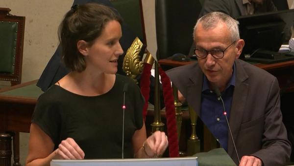 Natalie Eggermont VS Vandenbroucke in de Kamer