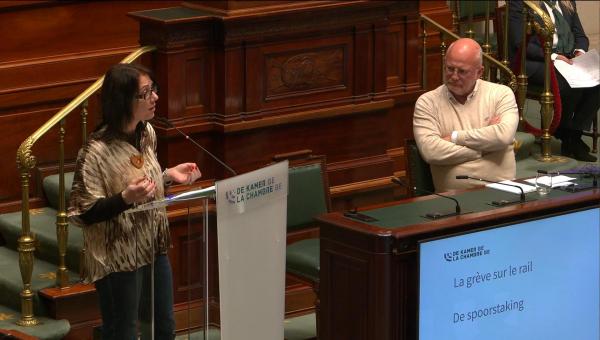 Farah Jacquet à la Chambre