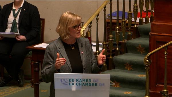 Sofie Merckx intervient à la Chambre