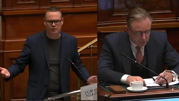 Raoul Hedebouw in de Kamer